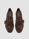 AIRTO 017 - Brown Suede Penny Loafers - thumb image 2,side view