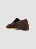AIRTO 017 - Brown Suede Penny Loafers - thumb image 4,side view