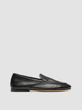 AIRTO 018 Black Leather Loafers - thumb image 1,side view