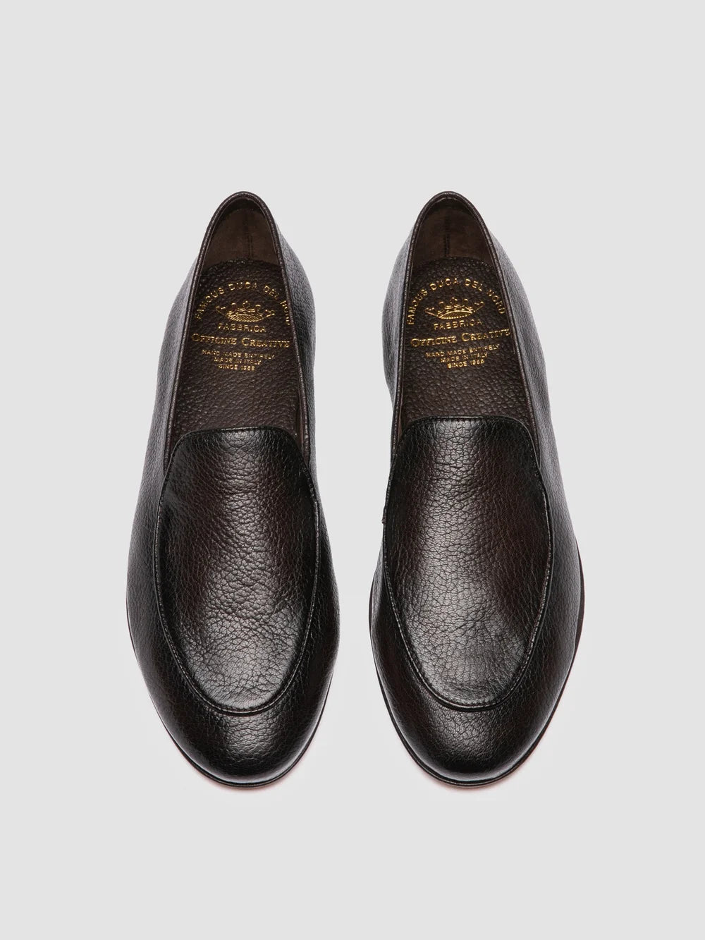 AIRTO 018 Braune Lederloafer - image 2,side view