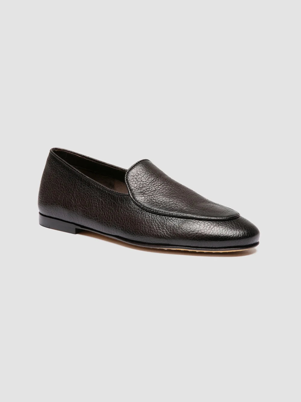AIRTO 018 Braune Lederloafer - image 3,side view