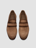 AIRTO RUBBER 001 - Brown Leather Penny Loafers - thumb image 2,side view