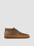 AMBRIE 002 - Braune Chukka-Stiefel aus Wildleder