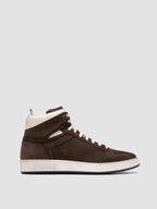THE ANSWER 004 - Brown Leather and Suede Sneakers