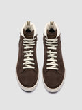 THE ANSWER 004 - Brown Leather and Suede Sneakers - thumb image 2,side view