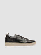 THE ANSWER 005 - Braune Sneakers aus Leder