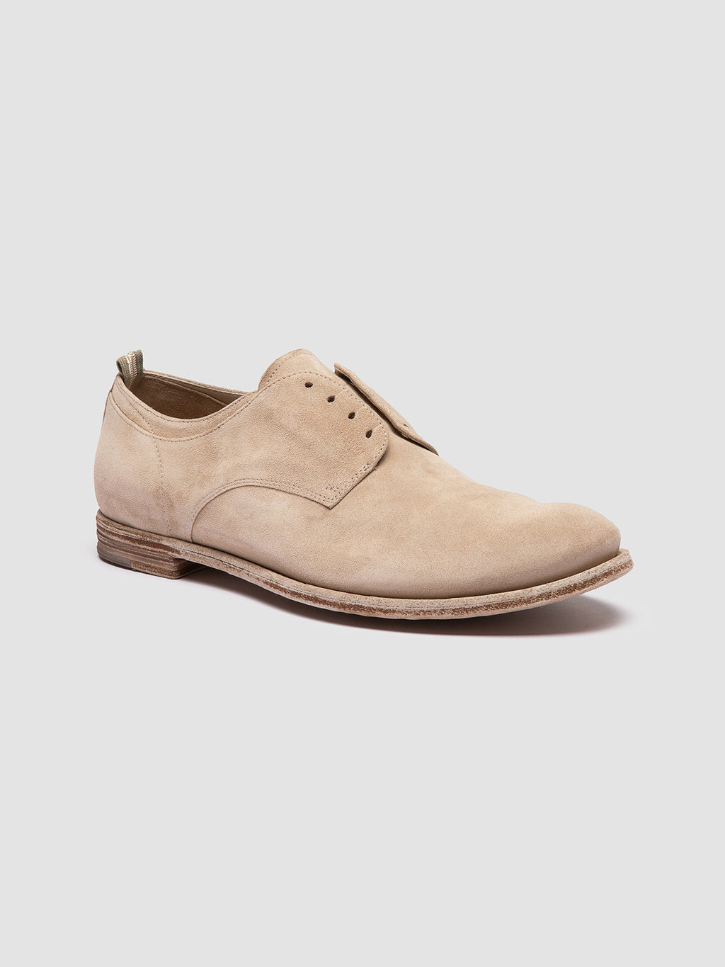 ARCHIVE 500 - beige Derbyschuhe aus Wildleder