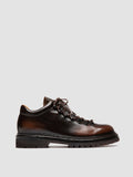 ARTIK FLEXI 002 - Brown Leather Lace Up Boots - thumb image 1,side view