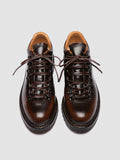 ARTIK FLEXI 002 - Brown Leather Lace Up Boots - thumb image 2,side view