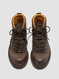 ARTIK FLEXI 002 - Brown Suede Lace Up Boots - thumb image 2,side view