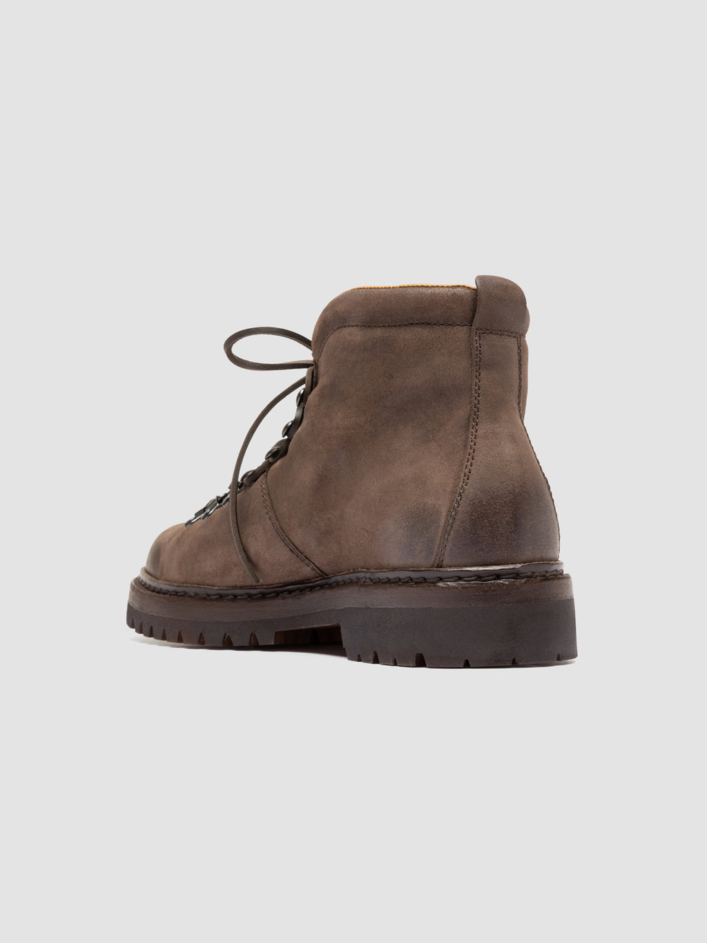 ARTIK FLEXI 002 - Brown Suede Lace Up Boots - image 4,side view