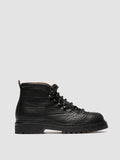 ARTIK FLEXI 002 - Black Leather Lace Up Boots - thumb image 1,side view