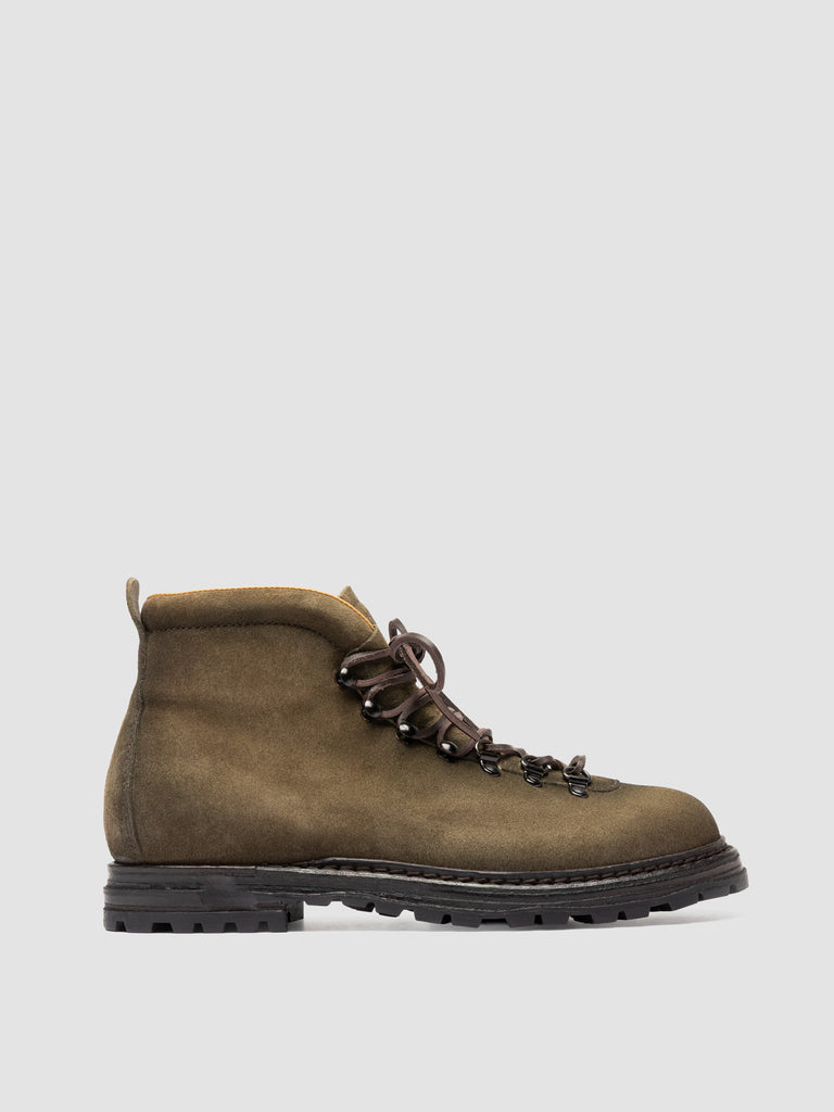 ARTIK 001 - Brown Suede Lace Up Boots