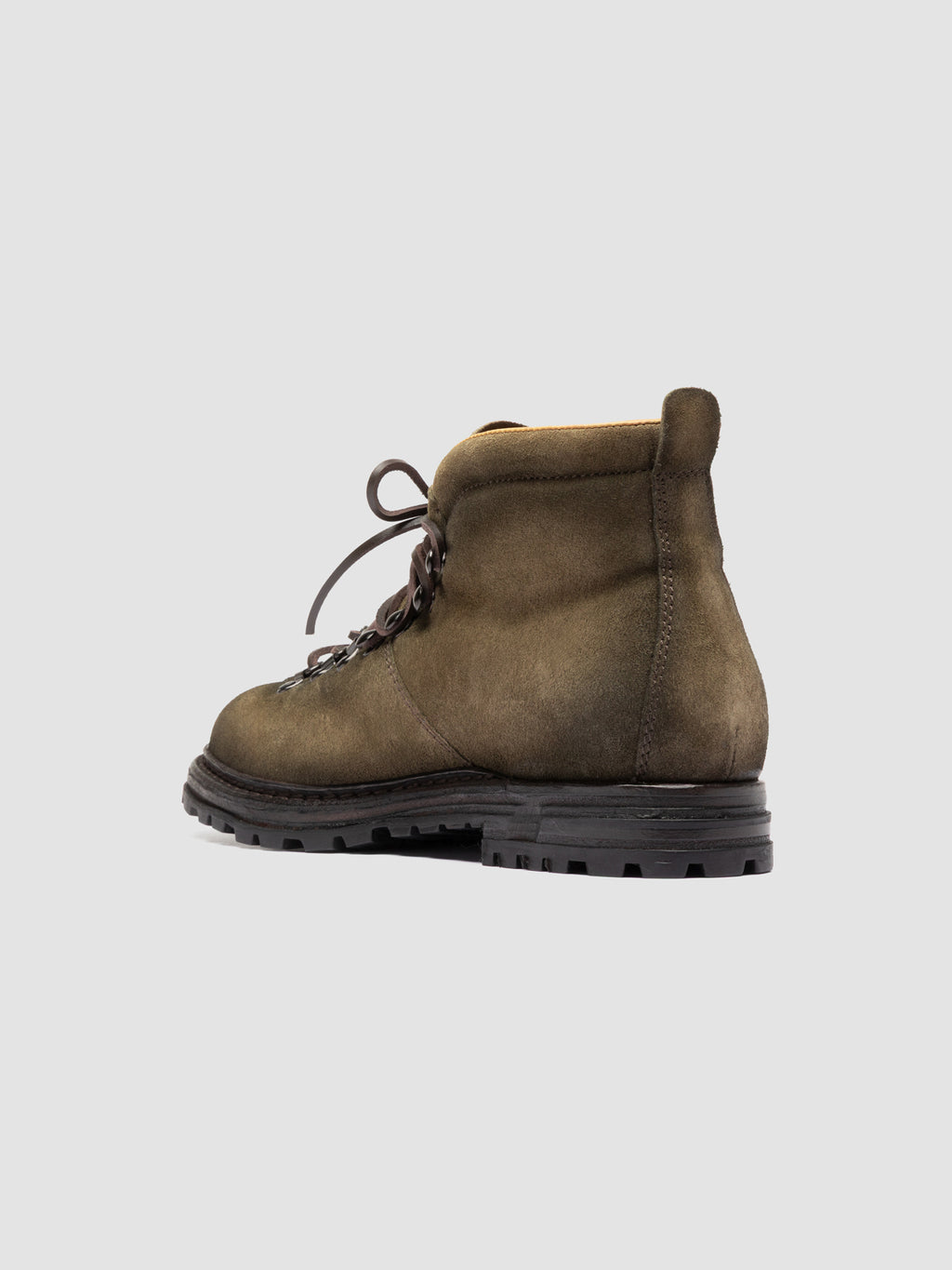 ARTIK 001 - Brown Suede Lace Up Boots - image 4,side view