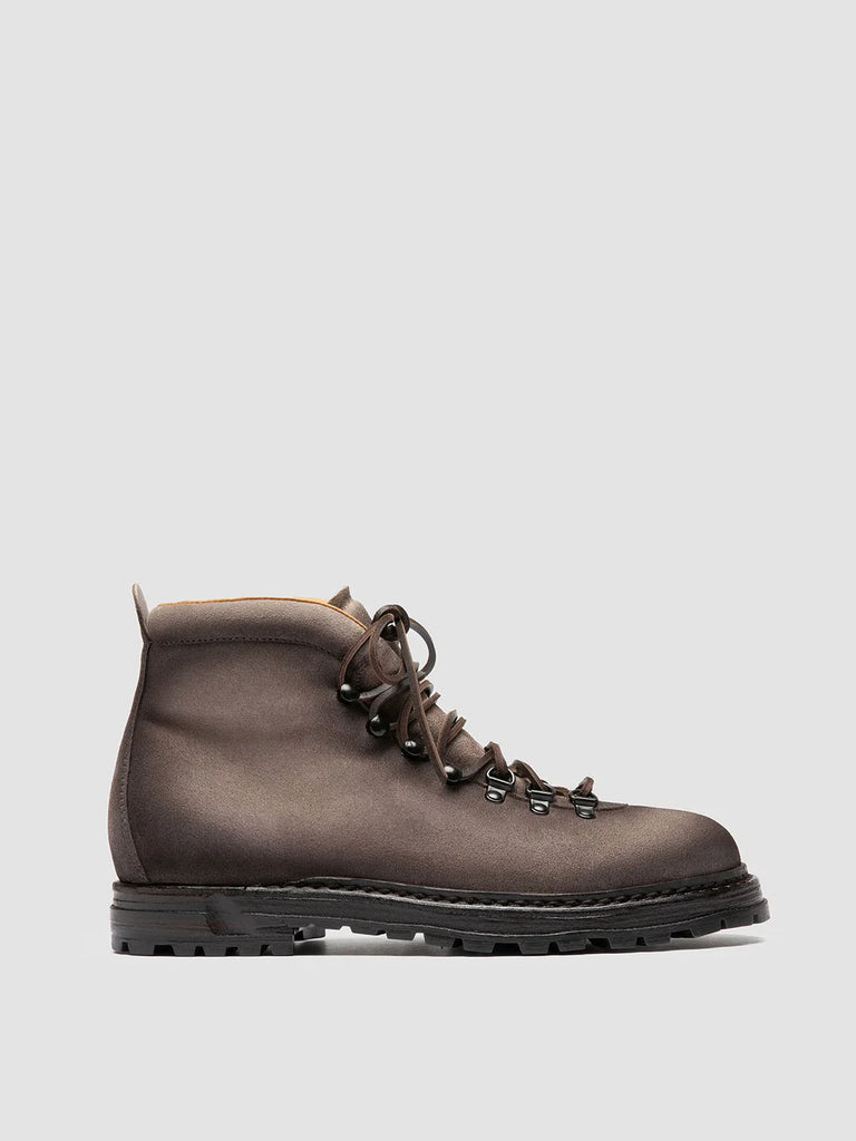ARTIK 001 - Grey Suede Lace Up Boots