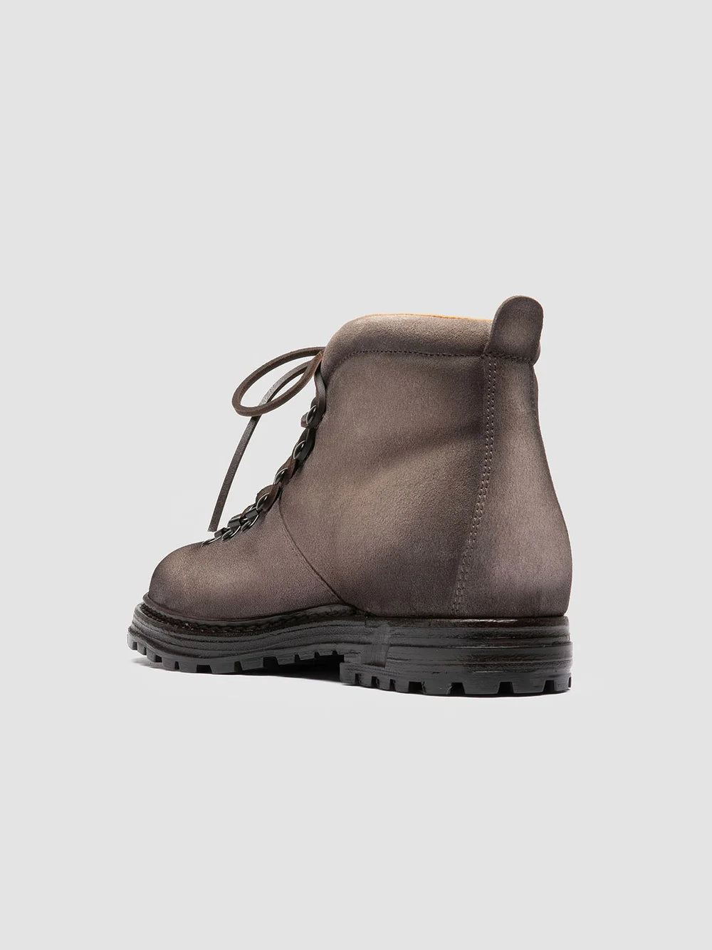 ARTIK 001 - Grey Suede Lace Up Boots - image 4,side view