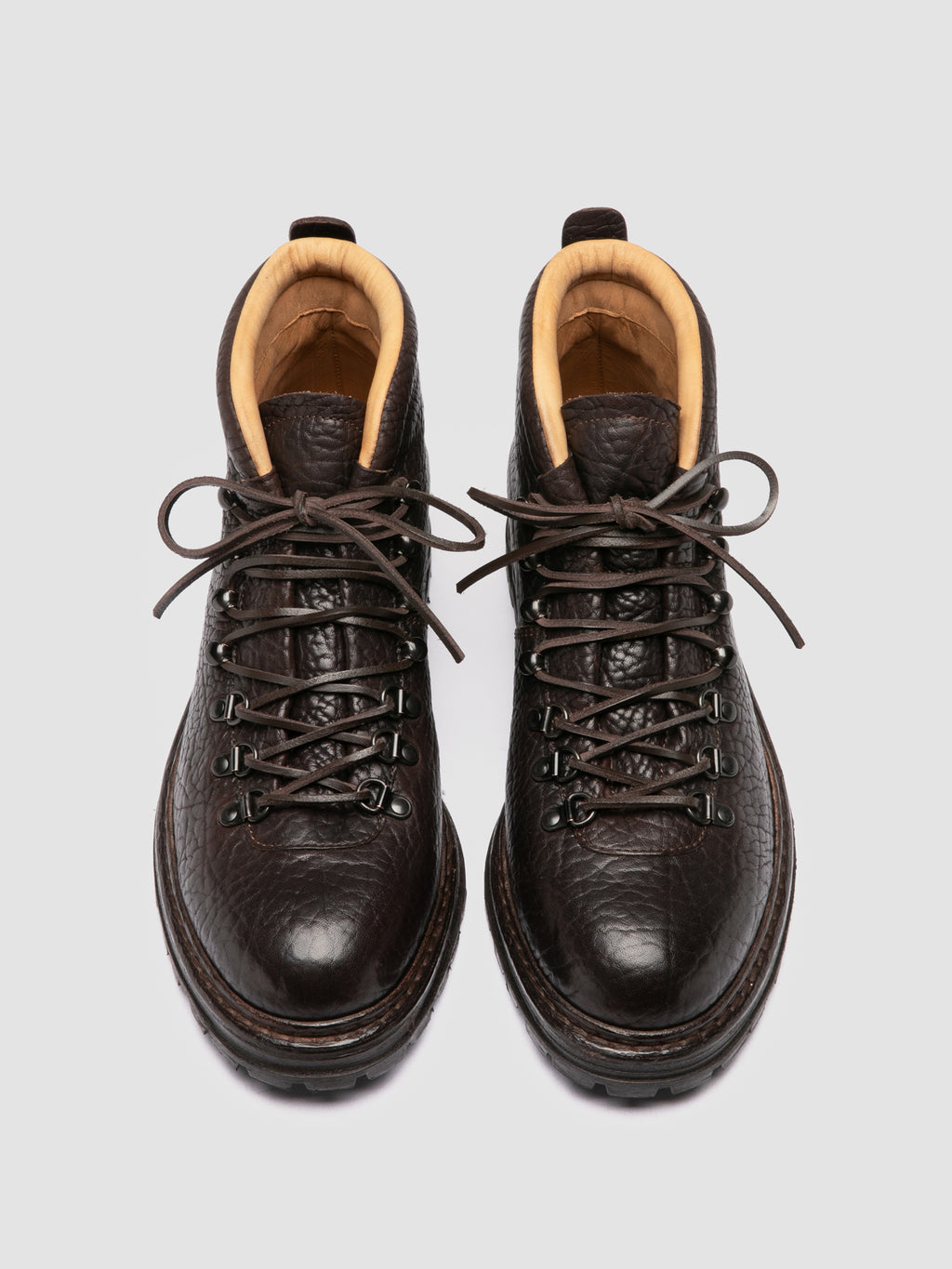 ARTIK 001 - Brown Leather Lace Up Boots Officine Creative - 2