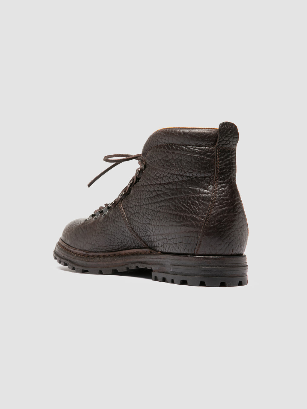 ARTIK 001 - Brown Leather Lace Up Boots Officine Creative - 4