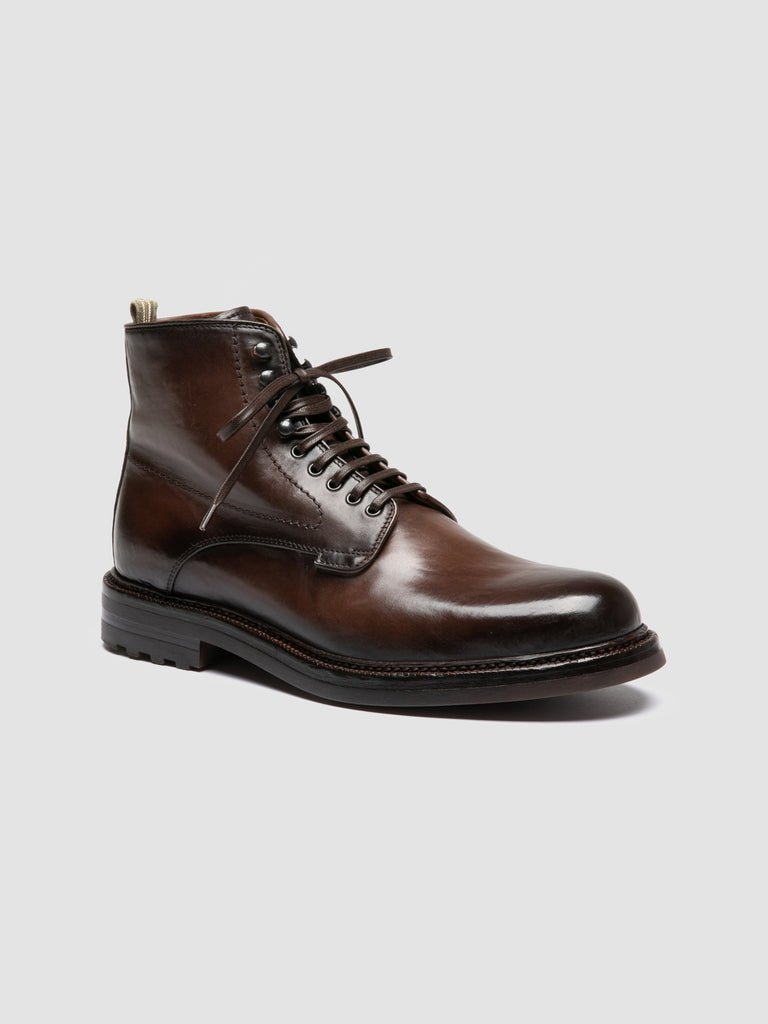 ASTON FLEXI 003 - Brown Lace-up Boots