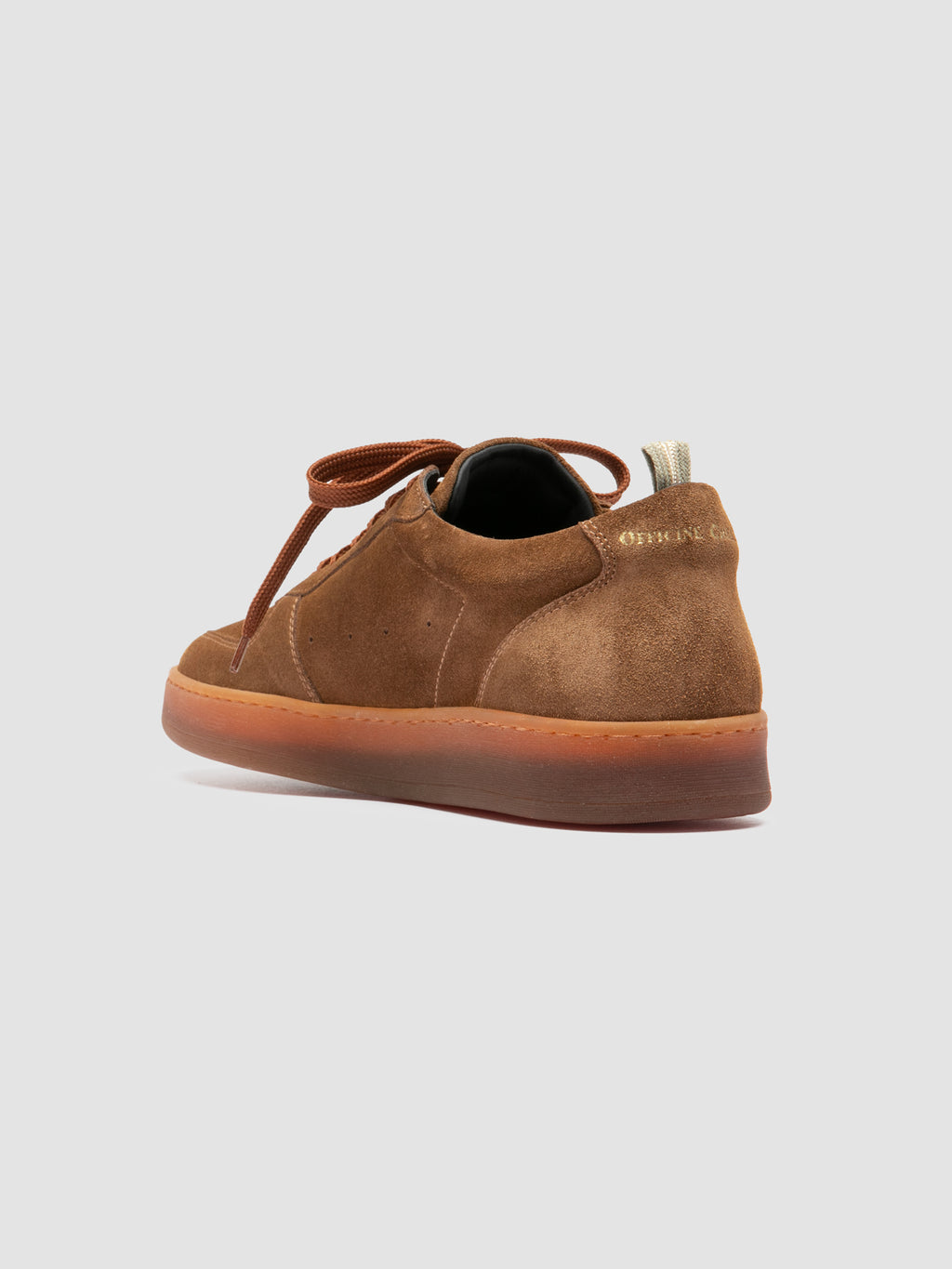 ASSET 001 - Braune Sneakers aus Wildleder - image 4,side view