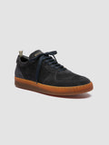 ASSET 001 - Blue Suede Sneakers - thumb image 3,side view