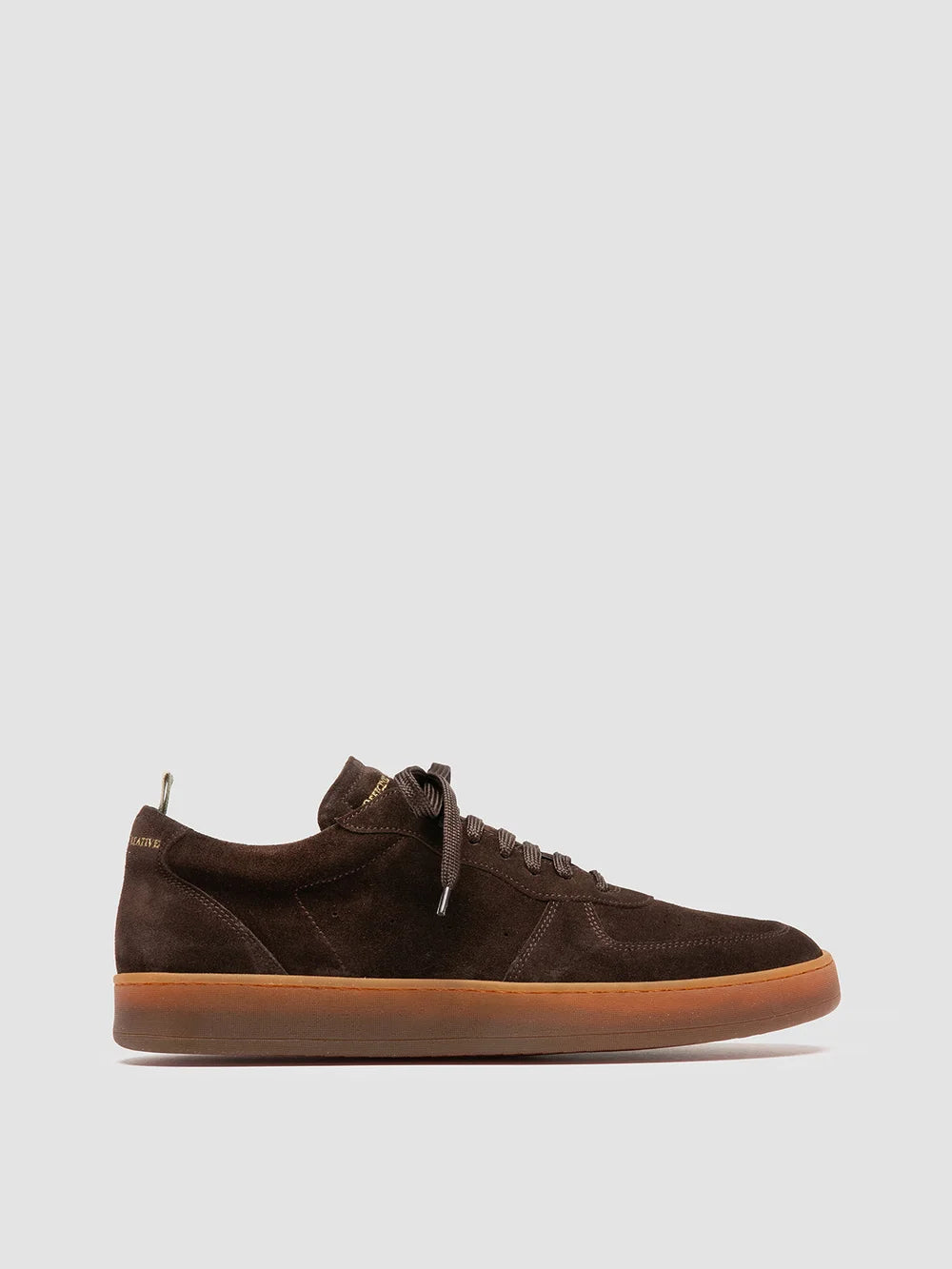 ASSET 001 - Brown Suede Sneakers - image 1,side view