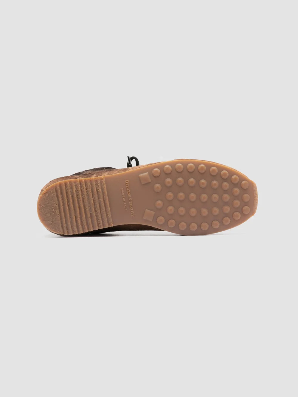 AWAY 004 - Brown Suede Low-Top Sneakers - image 5,side view