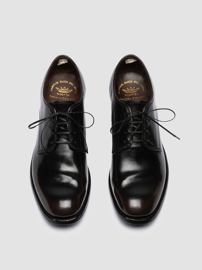 Officine Creative balance polished leather shoes - Brown
