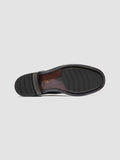 BALANCE 024 - Black Leather Monk Shoes - thumb image 5,side view