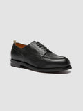 BALATA FLEXI 001 - Black Leather Derby Shoes - thumb image 3,side view