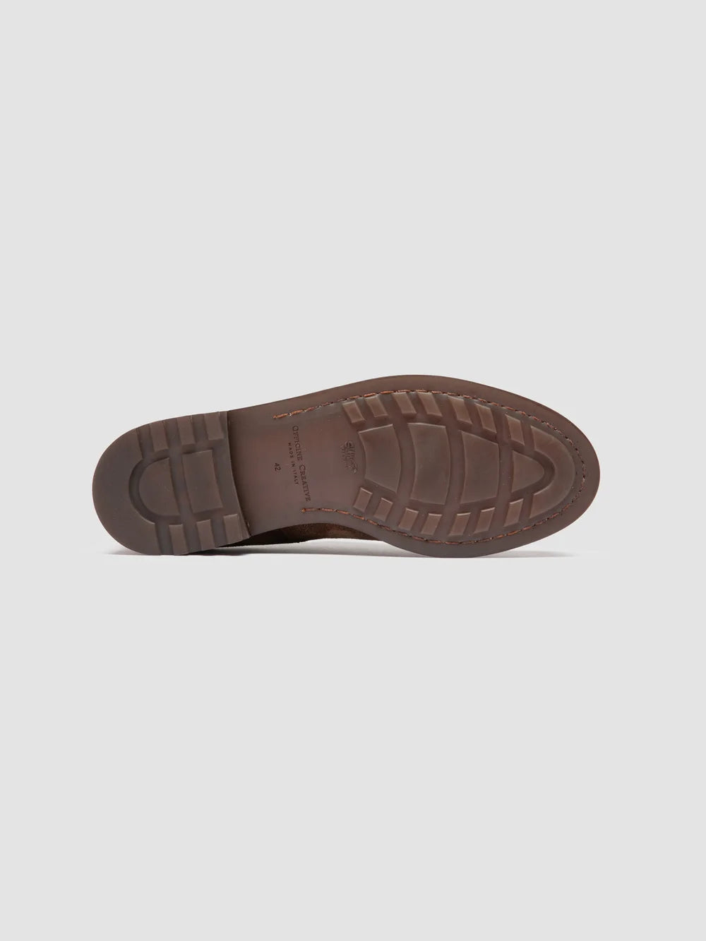 BALATA FLEXI 001 - Brown Suede Derby Shoes - image 5,side view