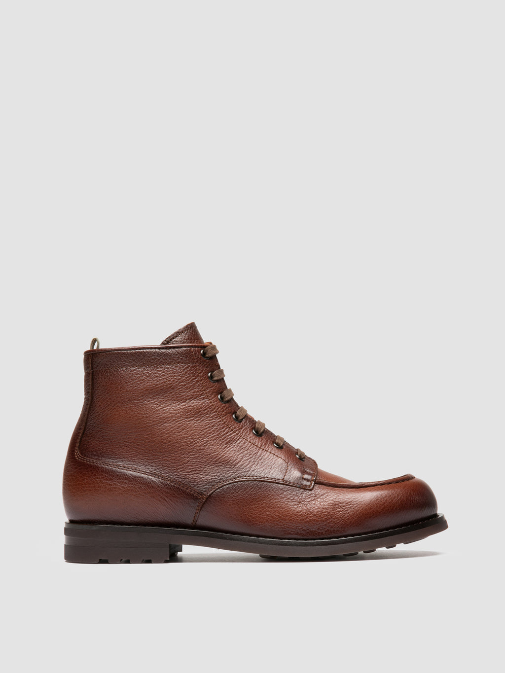 BALATA FLEXI 002 - Brown Leather Lace Up Boots - image 1,side view