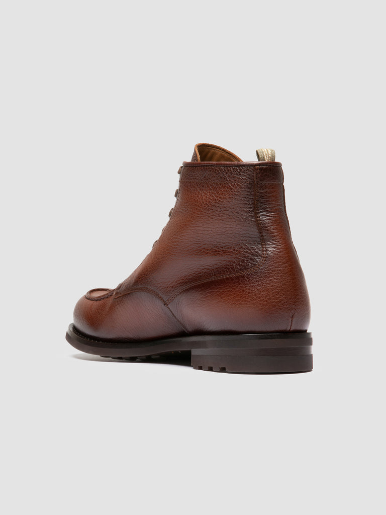 BALATA FLEXI 002 - Brown Leather Lace Up Boots