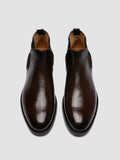 BARITON FLEXI 002 - Brown Leather Chelsea Boots - thumb image 2,side view