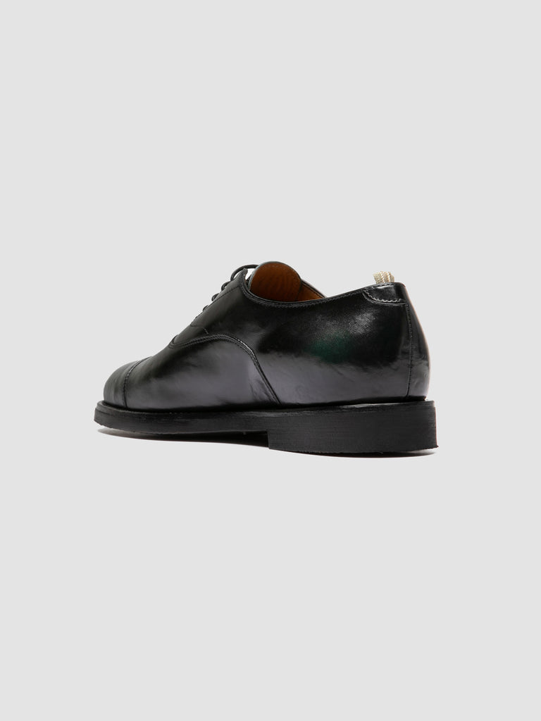 BARITON FLEXI 003 - Black Leather Oxford Shoes