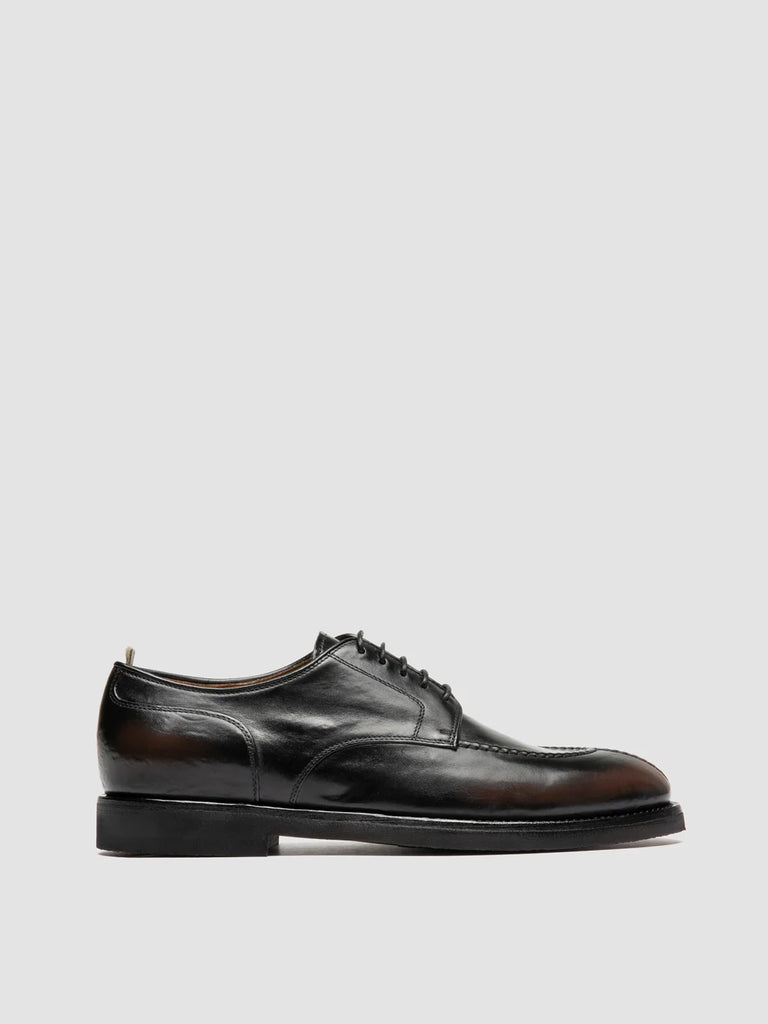 BARITON FLEXI 005 - Black Leather Derby shoes