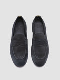 BILT 001 - Grey Suede Penny Loafers - thumb image 2,side view