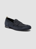 BILT 001 - Grey Suede Penny Loafers - thumb image 3,side view