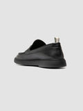 BONES 001 - Schwarze Penny-Loafer aus Leder - thumb image 4,side view