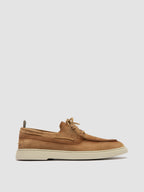 BONES 013 - Camel Suede Boat Shoes