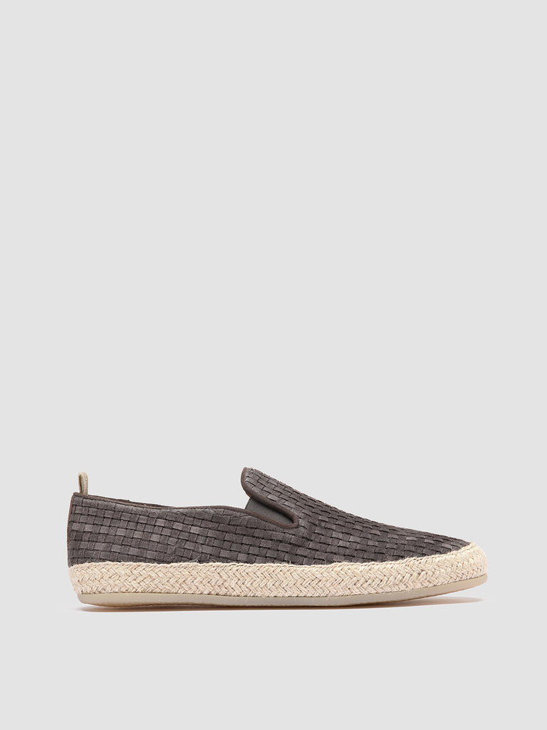 BOWLINE 001 - graue gewebte Espadrilles