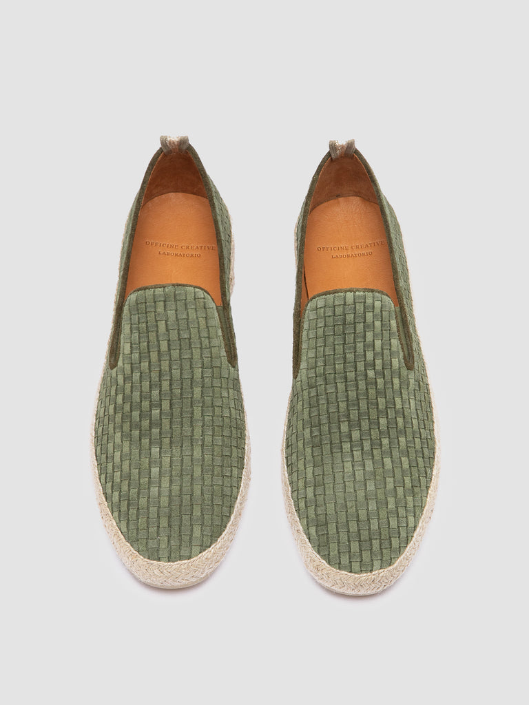 BOWLINE 001 - graue gewebte Espadrilles