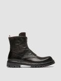BULLA DD LUG 114 - Graue Stiefel aus Leder mit Reißverschluss - thumb image 1,side view