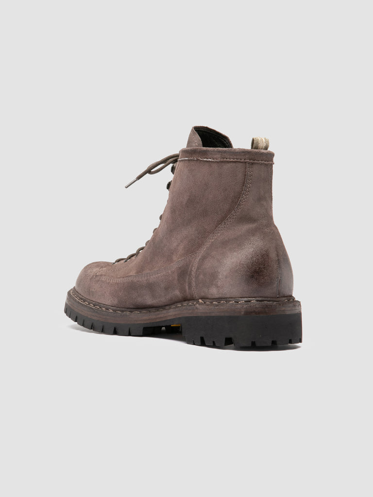 BULLA DD LUG 115 - Taupe Suede Lace Up Boots