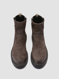 BULLA DD LUG 118 - Brown Suede Zip Boots - thumb image 2,side view