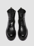 BULLA DD LUG 118 - Black Leather Zip Boots - thumb image 2,side view