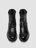 BULLA DD 104 - Black Leather Zipped Boots - thumb image 2,side view