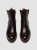 BULLA DD 105 - Brown Leather Zipped Boots - thumb image 2,side view