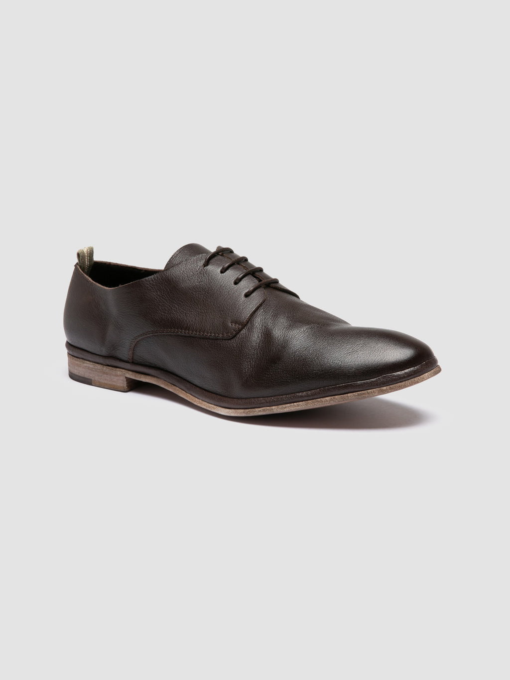 CALIFORNIA 005 - Brown Leather Derby Shoes