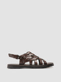 CHIOS 011 - Brown Leather Sandals - thumb image 1,side view